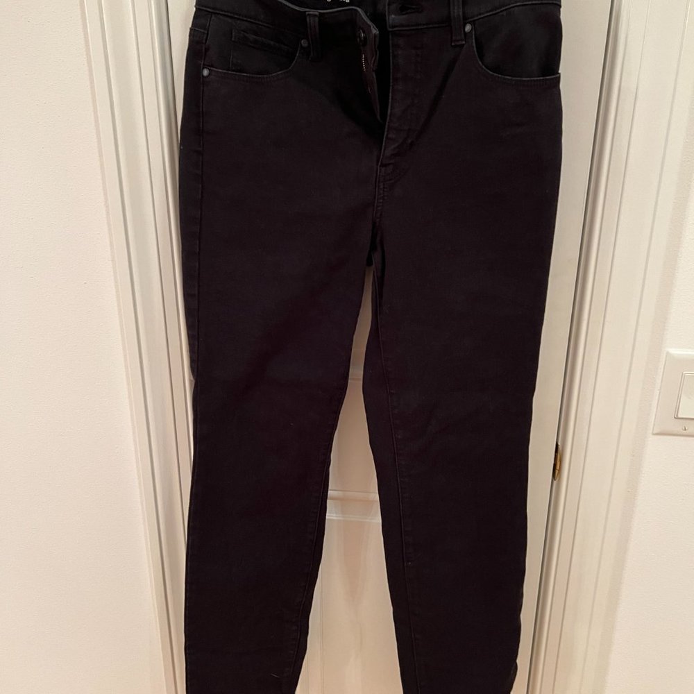 High Rise Black Jeans